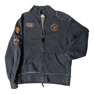 Men's Gray Bomber Jacket